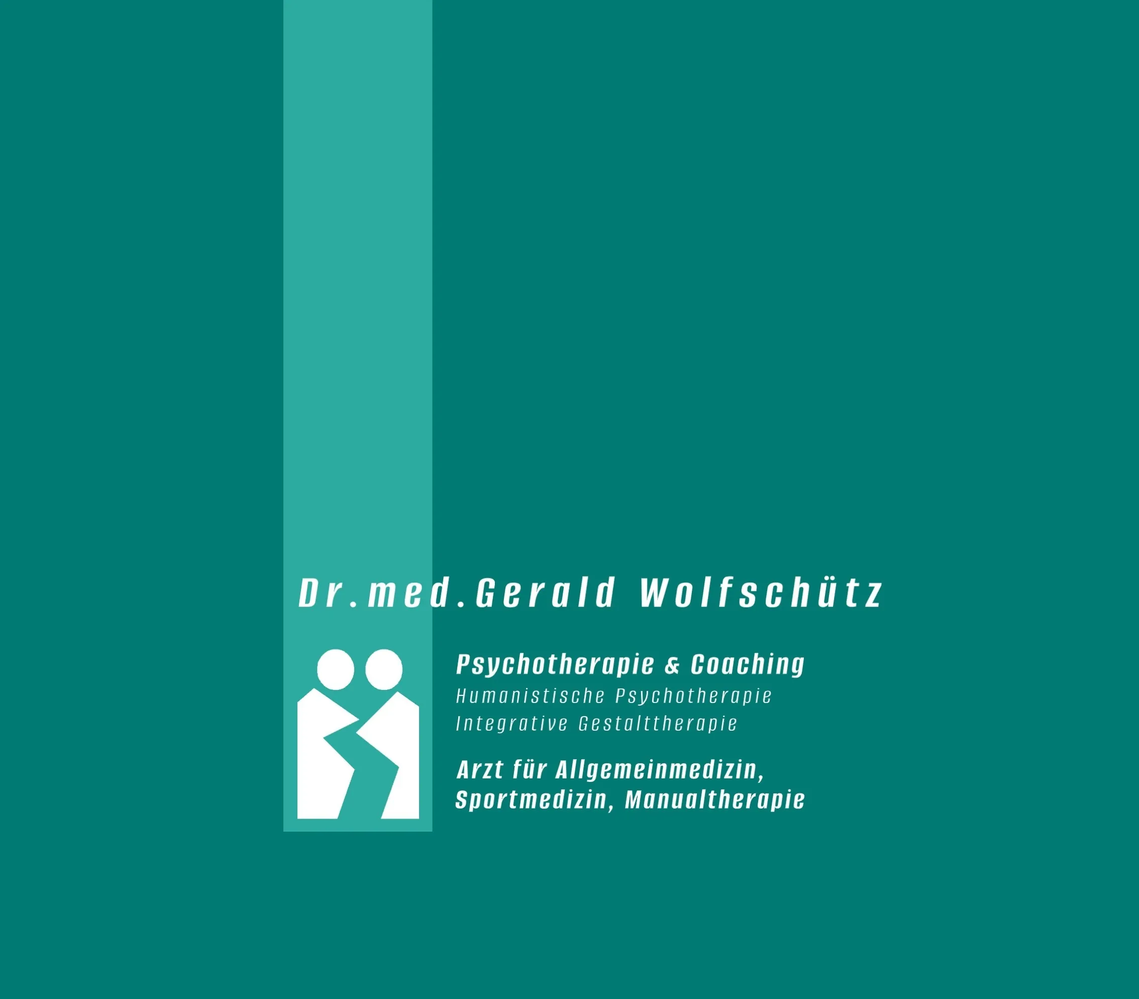 Dr. med. Gerald Wolfschütz – Psychotherapie & Coaching, Humanistische Psychotherapie, Integrative Gestalttherapie, Arzt für Allgemeinmedizin, Sportmedizin, Manualtherapie